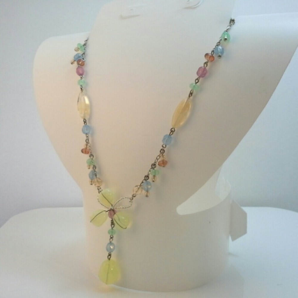 Semi Precious Stone Necklace - Picture 2 of 3
